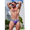Breedwell Slip de bain Feed Me Swim Noir-Blanc